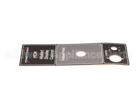22612 Henny Penny Decal - Top Control Panel