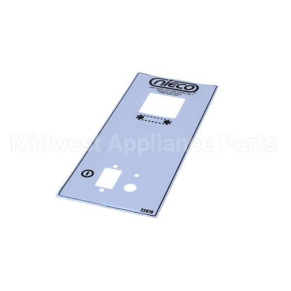 22878 Compatible Nieco Label, Control Box, Std, Jf-G/