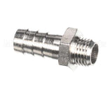 22901 Unic Brass Adapter Elbow - 1/8 Bspm X Barbed