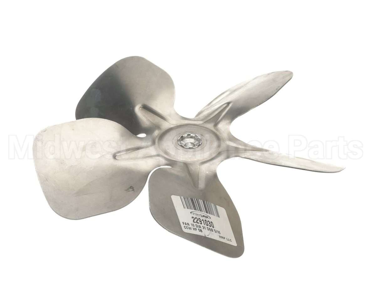 2291030 Heatcraft Refrigeration 5Bld 10Dia 31Deg Ccw 5/16"Bore