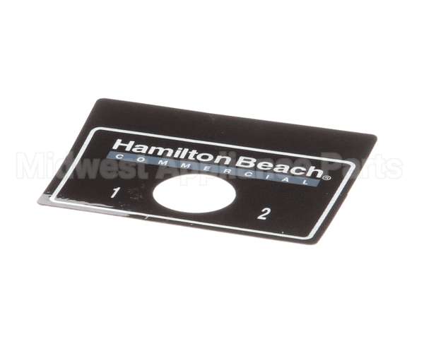 230047800 Hamilton Beach Nameplate Switchplate