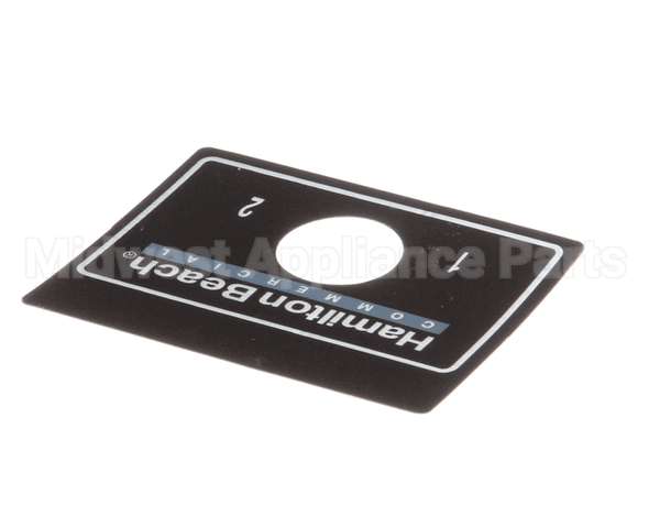 230047800 Hamilton Beach Nameplate Switchplate