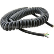 23158 Compatible Ultrafryer Cord, Coiled, 9 1/2", 18/3, Sjow