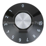 23423 Compatible Vollrath Control Knob 2 D, 0-10-1