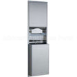 235-000000 Compatible Bradley Dispenser, Towel, W/Waste Rec