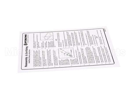 236059 Stoelting Cleaning Card; O231