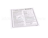 236059 Stoelting Cleaning Card; O231