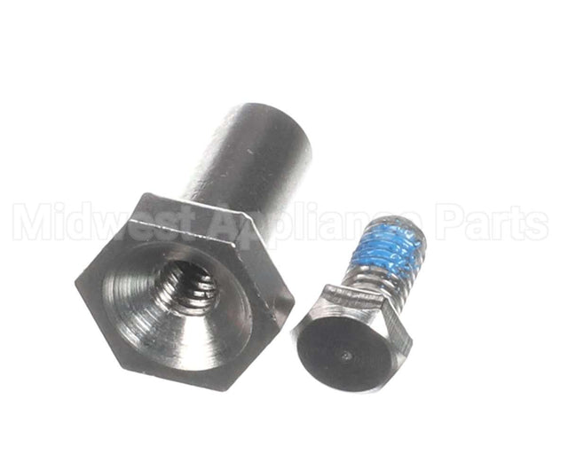 23849A Silver King Pin Hinge W/Scr