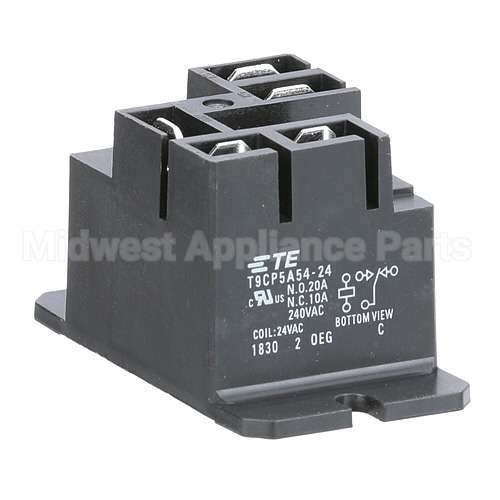 00-497125-00004 Compatible Vulcan Relay, Spdt 24Volt Coil