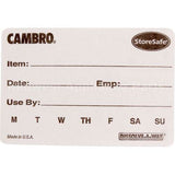 23SL Compatible Cambro Labels, Food Rotation, 100