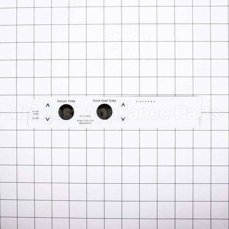 241603908 Frigidaire Label-Control Box