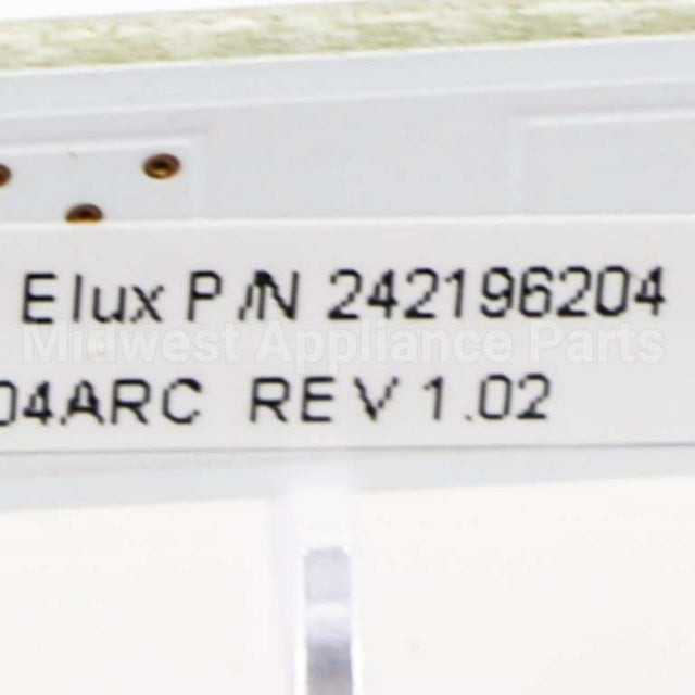 242058231 Frigidaire User Interface