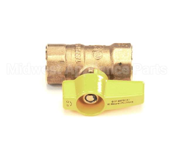 24326 Ultrafryer Valve, Ball Gas 1/2 With Handl