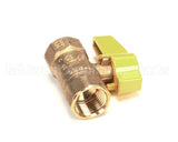 24326 Ultrafryer Valve, Ball Gas 1/2 With Handl