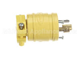 2447 Hubbell Lighting Locking Plug 15A 125V 2P 3W