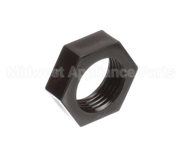 24566.0000 Bunn Nut,Shank-Blk Plastic .375Nps