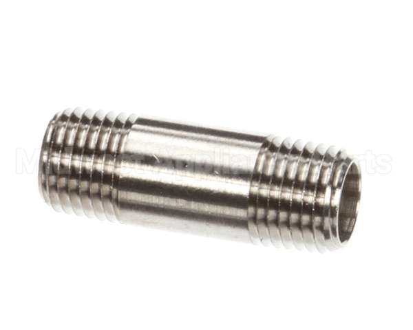 2463 Perlick 1/4X1 1/2 Lg Pipe Nipple-Ni Pl