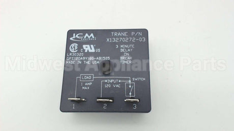 RLY0923 Trane Time Delay Relay