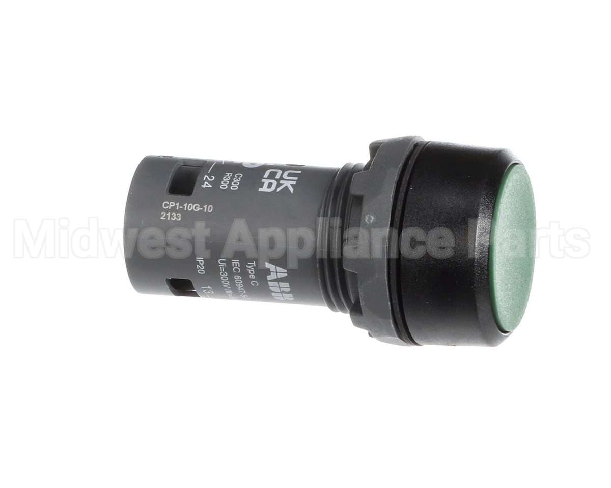 24922 Omcan Button, Green W/O Timer