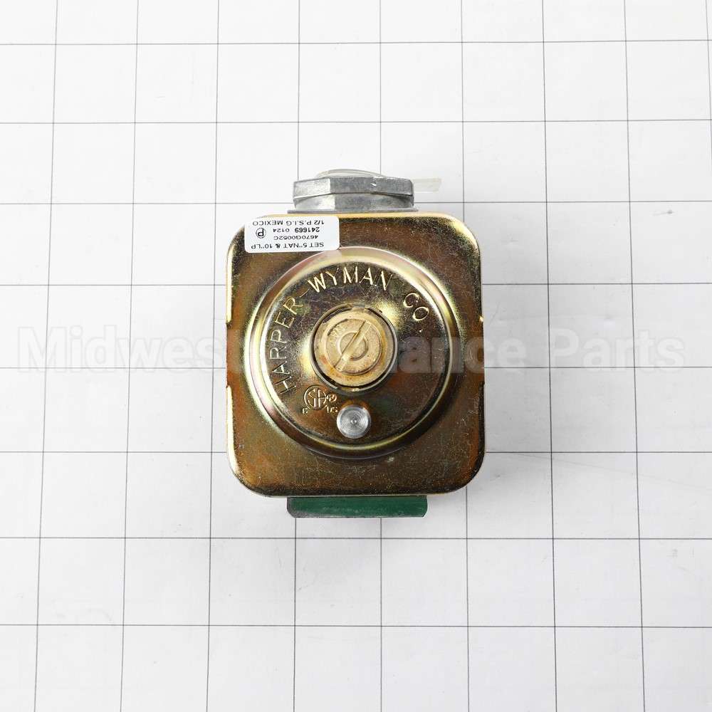 249999 Fisher Paykel Regulator Ng/Lp Drilled V2