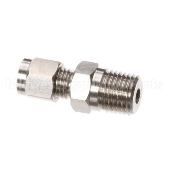 24A326 Compatible Ultrafryer Fitting, Compression 1/4In Npt X 3/16In