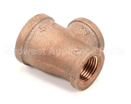 250102 Market Forge Tee Brass 3/4X1/2X1/2