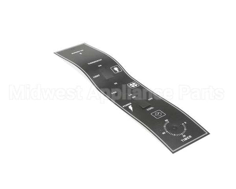 2521 Royal Range Control Panel Decal