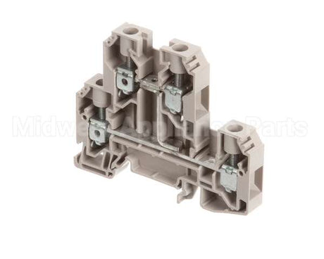 25851 Nieco Terminal Block, 4 Way Screw Conn