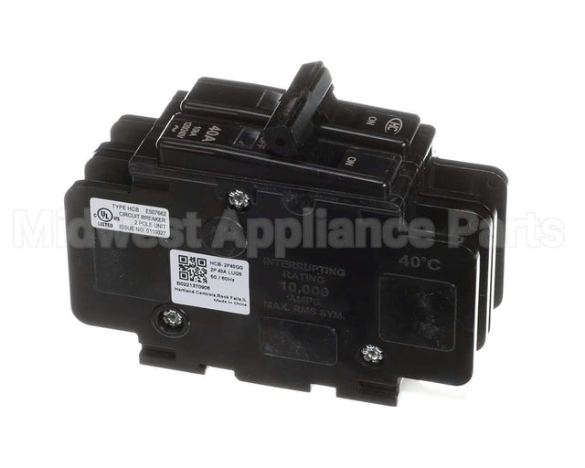 2589 Royal Range Circuit Breaker, 2 Pole, 40 Am