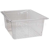25CLRCW-135 Compatible Cambro Colander Food Pan 1/2X5 Clear