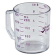 25MCCW-441 Compatible Cambro 1 Cup Measuring Cup Allergen-Free