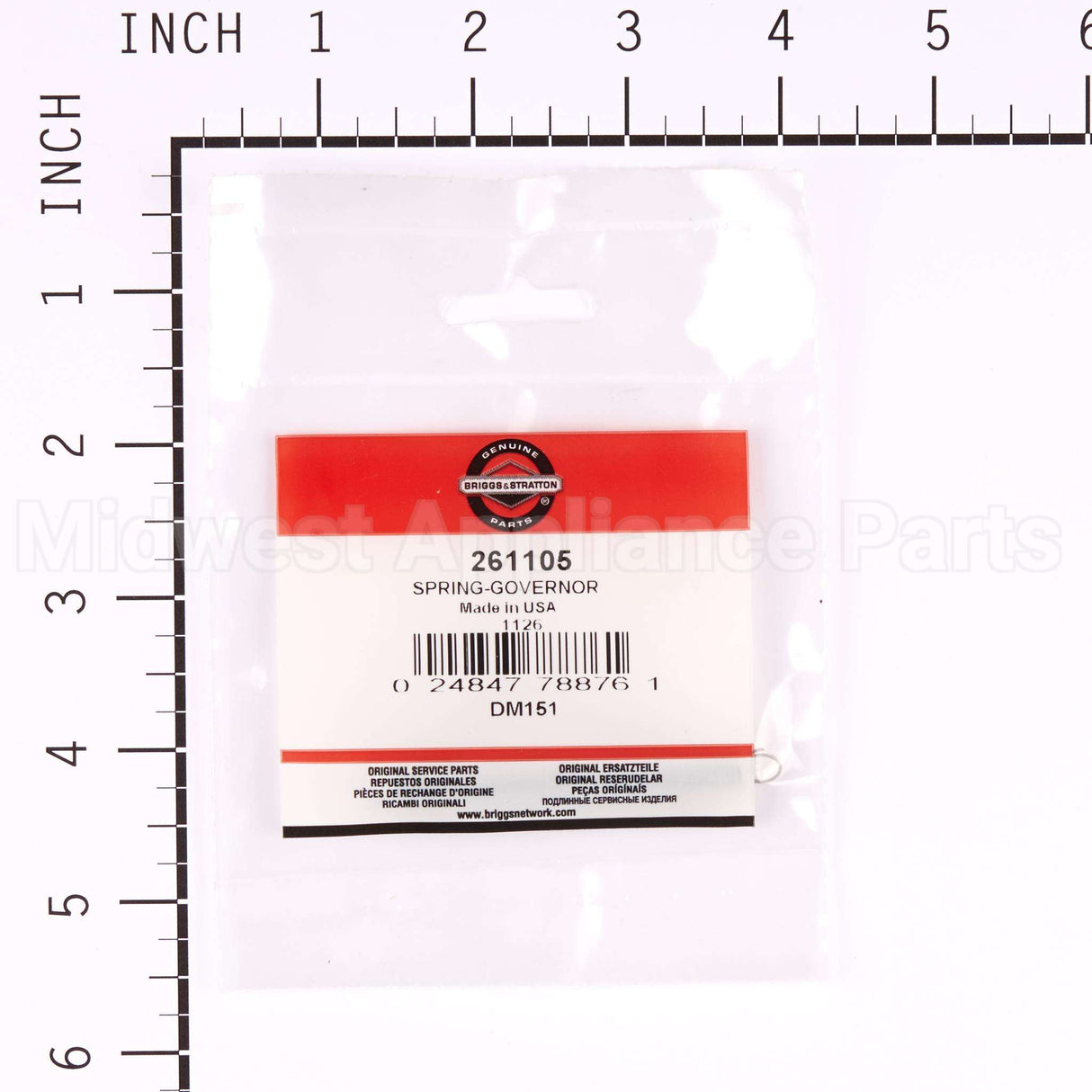261105 Briggs & Stratton Spring-Governor