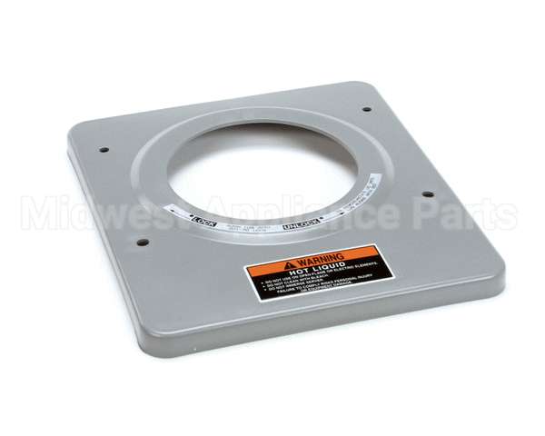 26187.0001 Bunn Top Cover W/Decals, Gray-Server