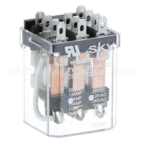 2675-00753 Compatible Berkel Motor Relay 16A 120V