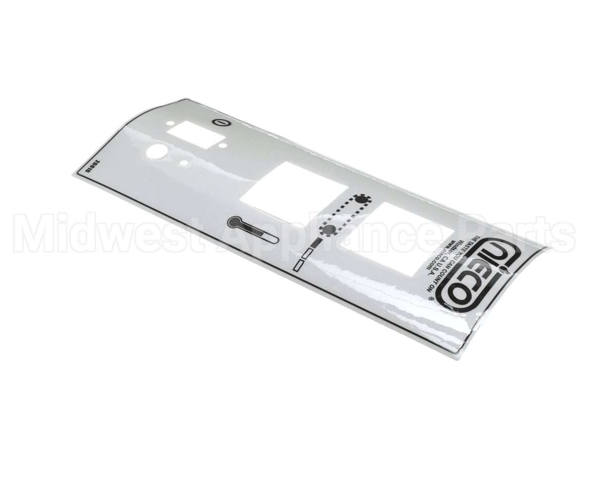26916 Nieco Label, Control Box, Pwr/Temp/Left Speed