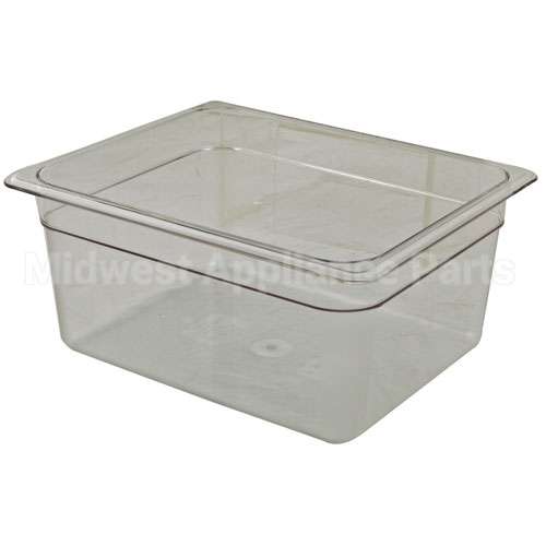 26CW-135 Compatible Cambro Pan Poly Half X 6 -135 Clear Qdf