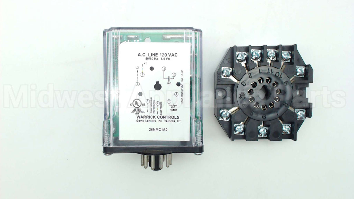 26NMC1A0 Warrick-Gems Sensors & Controls Liquid Level Relay, Nema 1 Enc