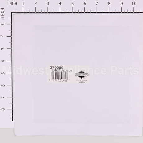 270069 Briggs & Stratton Gasket-Crkcse/015