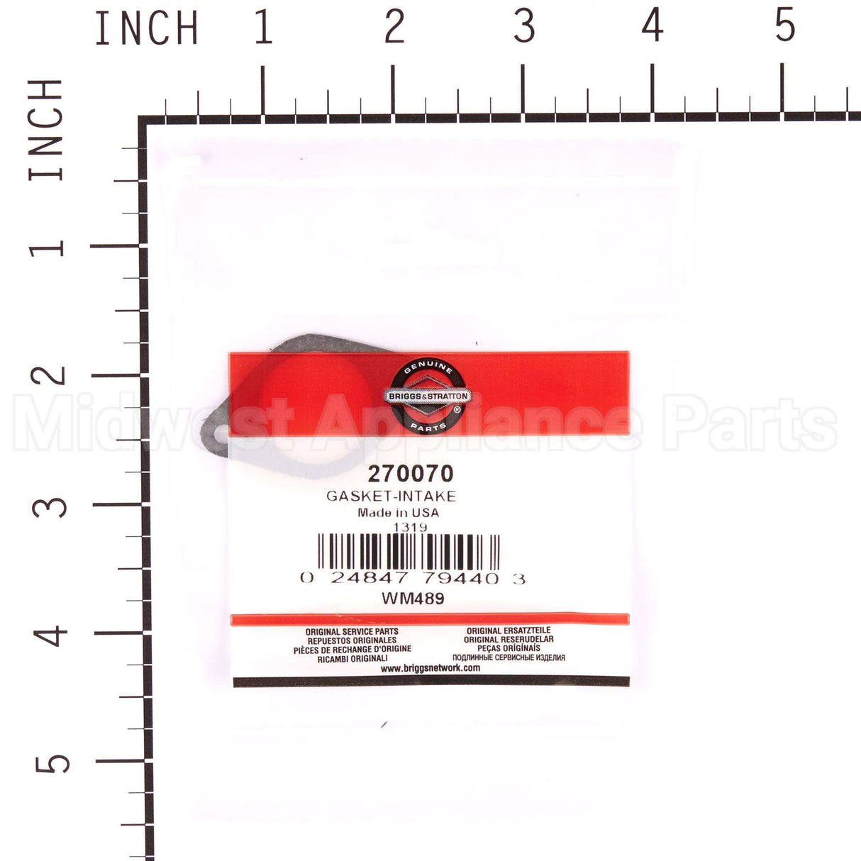 270070 Briggs & Stratton Gasket-Intake
