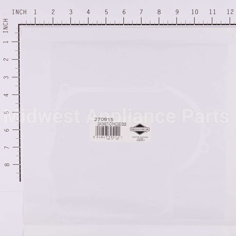 270915 Briggs & Stratton Gasket-Crkcse/005