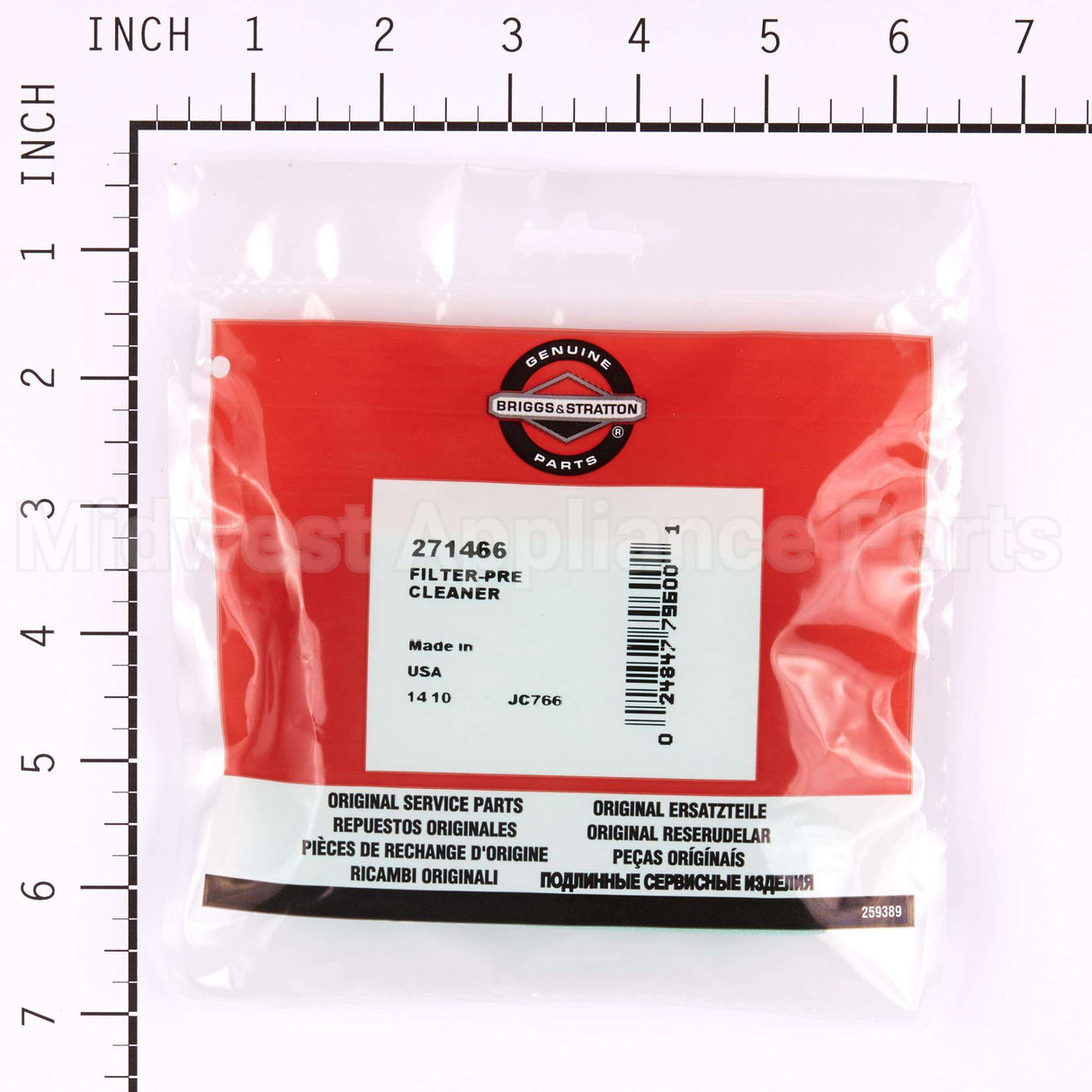 271466 Briggs & Stratton Filter-Pre Cleaner