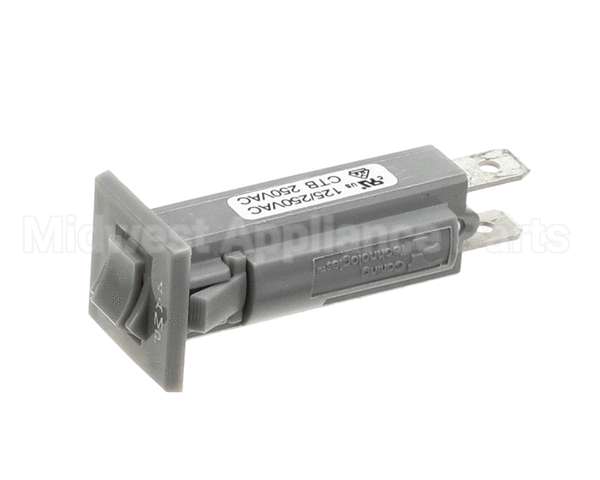 27181.0002 Bunn Circuit Breaker,Reset-4Amp(Gr