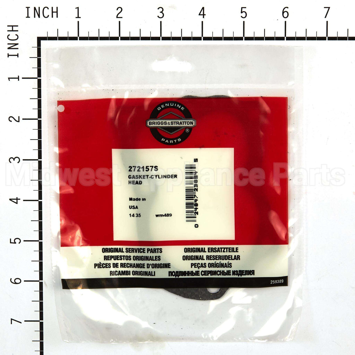 272157S Briggs & Stratton Gasket-Cylinder Head