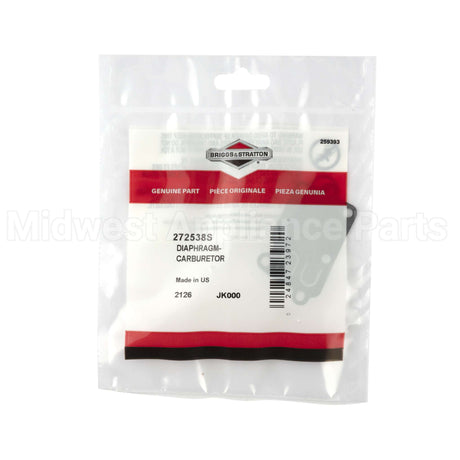 272538S Briggs & Stratton Diaphragm-Carburetor