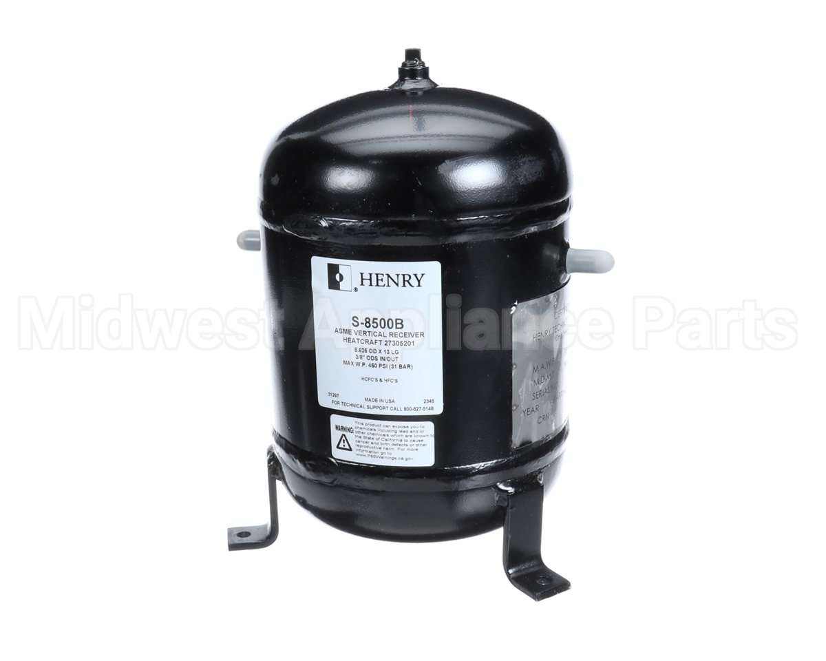 27305201 Heatcraft Refrigeration Vertical Receiver 8 8/5" X 13"