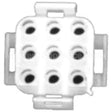2732 Compatible Frymaster Connector - 9 Pin Male