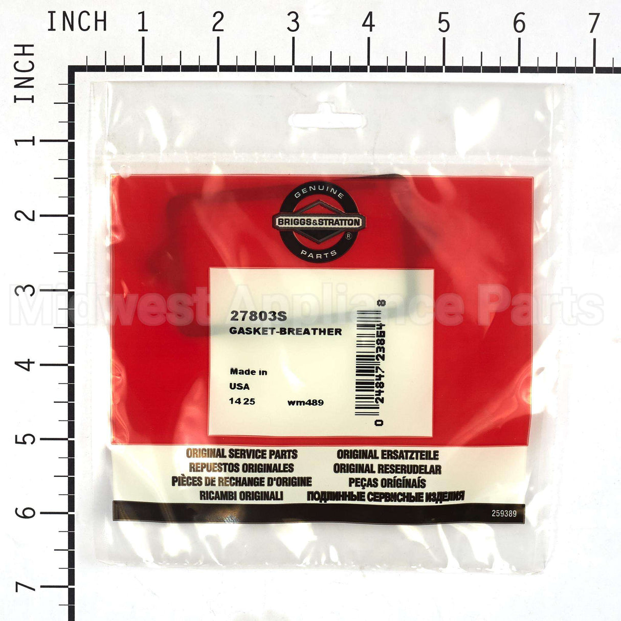27803S Briggs & Stratton Gasket-Breather
