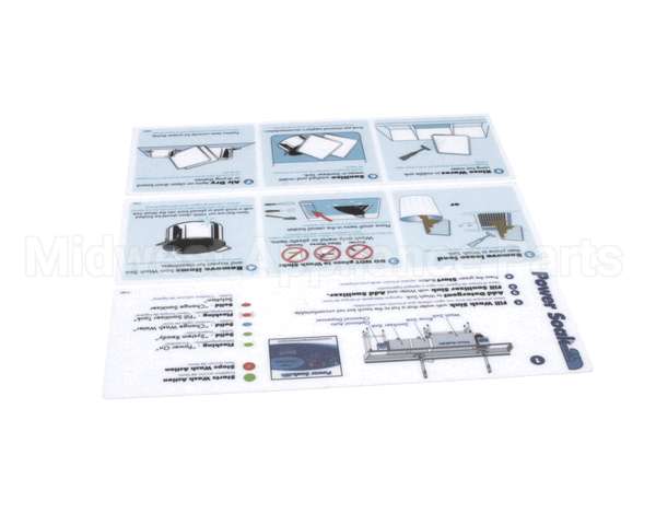 27878 Power Soak Systems Backsplash Decal Pack Ps-200 L