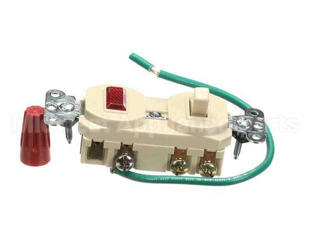 2795 Crown Tonka Switch W/ Pilot Light 3-Way Ivory