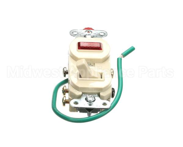 2795 Crown Tonka Switch W/ Pilot Light 3-Way Ivory